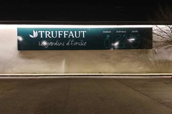 MAGASIN TRUFFAUT RÉNOVATION ÉCLAIRAGE LED