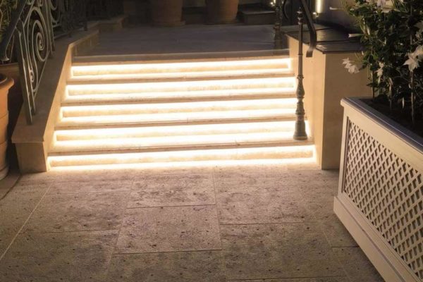 Chantier éclairage LED hôtel 5 étoiles place Vendôme à Paris